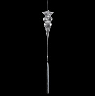 Светильник подвесной 12 см, Crystal Lux KI SP1 Хром