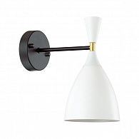Бра Lumion Oliver 4494/1W, черный-белый