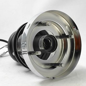 Подвесной светильник Lussole Loft LSP-8029, хром, диаметр 35 см