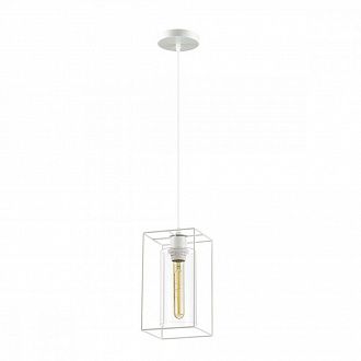 Подвесной светильник Lumion Elliot 3732/1 Белый/прозрачный, диаметр 15.5 см