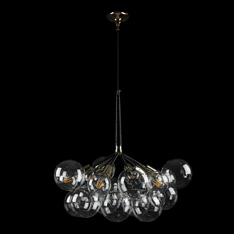 Светильник *75 см, 6*E27*40W, Loft It 10048/6 Black Bunch, Черный, золото