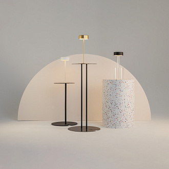 Настольная лампа 12*34,8 см, LED, 3W, 4000К, Maytoni AI Collaboration MOD229TL-L3B3K1 прозрачный