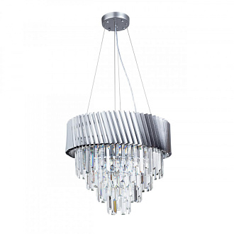Светильник 50 см, Arte Lamp MUSCIDA A1004SP-8SI, серебро