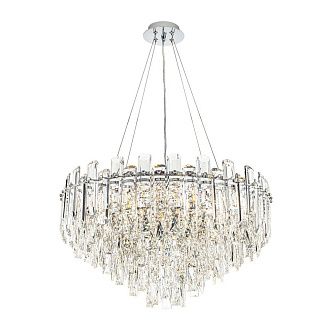 Подвесная люстра 60*137 см, 12*E14, 25 м2, MODELUX ML.7088.600 CR хром