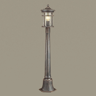 Уличный светильник 103 см Odeon Light Virta 4044/1F черный/патина