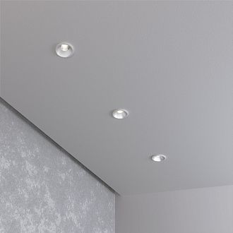 Встраиваемый точечный светодиодный светильник 15269/LED 3W 4200K белый/сатин никель Elektrostandard