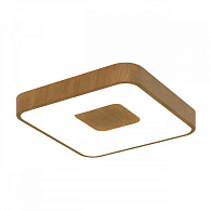 Светильник 34*34*7 см, LED *  56W, 3000К-6000К Mantra Coin 7924, коричневый