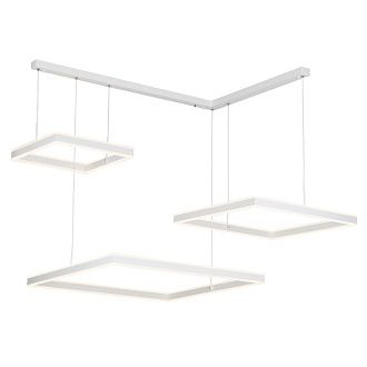 Люстра 127 см, 190W, 3000-5500K Citilux CL719K310 Дуэт Белый