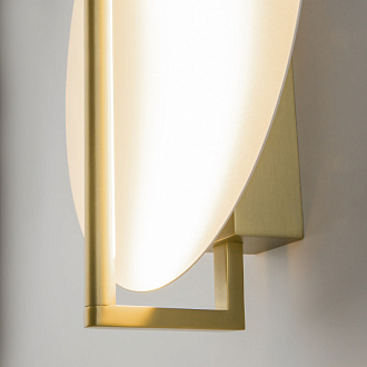Бра 11,1*34*30 см, LED, 14W, 3000К, Maytoni Mira MOD279WL-L14G3K золотой