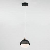 Подвесной светильник 15 см Eurosvet Nocciola 50106/1 античная бронза/черный