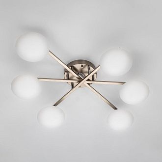 Светильник 87 см, 72W, 7560 Lm, 3000-5500K, 20-26 м2 Citilux ATMAN SMART CL226A161 RGB LED, матовый хром
