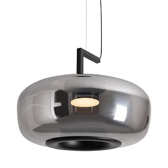 Подвесной светильник 35*35*222 см, LED, 7W, 3000К, Freya CLOD FR6186PL-L7SM1 черный