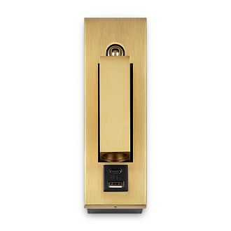 Бра 8*5,5*-17,5 см, 1*LED*3W, 2700K, Freya Шон / Shon FR5347WL-L3BR, Бронза