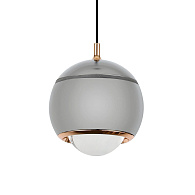 Подвесной светильник 12*10*200 см, LED 10W, 4200K, Черный LED4U L8753-1 CR