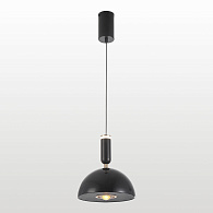 Подвесной светильник 19*45 см, 1*LED 4000K Lussole Irvine LSP-7292 черный
