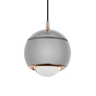 Подвесной светильник 12*10*200 см, LED 10W, 4200K, Черный LED4U L8753-1 CR