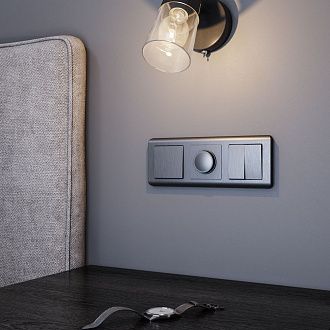 W1142004 Диммер, графит рифленый Werkel, 4690389158513