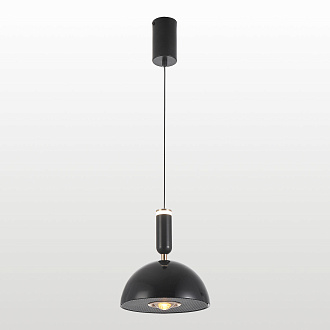 Подвесной светильник 19*45 см, 1*LED 4000K Lussole Irvine LSP-7292 черный