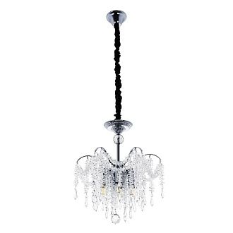 Подвесная люстра 40*60/100 см, 8*Е14 MODELUX ML.855.8 CR хром
