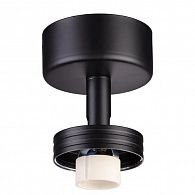 Потолочный светильник Novotech Unit 370616, черный, 10x7x7см, GU10, 50W