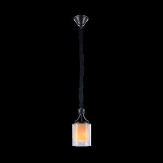 Подвесной светильник Newport 35001/S, черный, диаметр 13 см