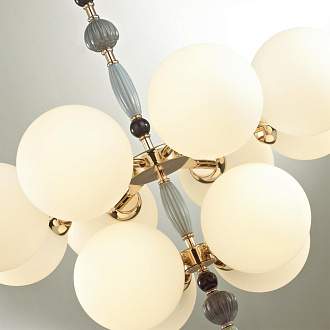 Люстра 65*65*64-119 см, 12*E14*40W Odeon Light Palle 5405/12 золотой