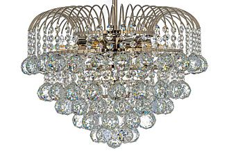 Люстра *48*52 см, 6*E14*40W, Arti Lampadari Bellagio Bellagio E 1.5.50.100 N, Матовый никель