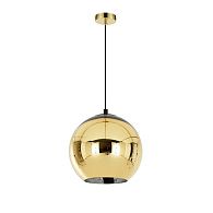 Подвесной светильник  50*855 см, 1*E27 черный Vele Luce Gold Shade VL2153P98