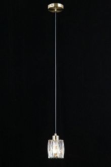 Люстра Ø100 x H1200, мм, 1*40W, AB (Бронза) NewRgy 40813MD/1 AB