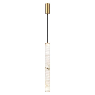 Подвесной светильник 6*150 см, 1 LED*15W, 3000 К, Odeon Light Marbella, латунь 6674/15L