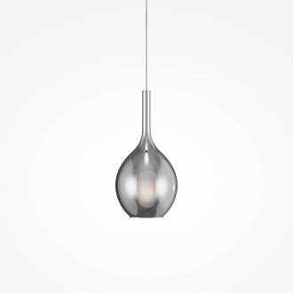 Подвесной светильник 20*20*344 см, 1*E27, 60W, Maytoni Duality MOD271PL-01B1 черный