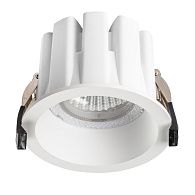 Светильник LED IP65 *8,6*- см, LED*W, 3000K, Lightstar Ciclone 385036, Белый, вр 7,5 см