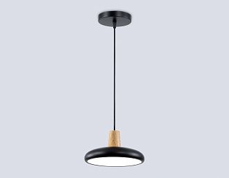 Светильник светодиодный подвесной **80- см, **W, 3000-6000K, Ambrella Light Comfort FL4839, черный, дерево