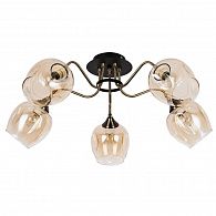 Потолочная люстра Arte Lamp Monica A3831PL-5AB, диаметр 63 см, античная бронза