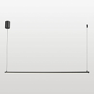 Линейно-подвесной светильник 120*35 см, 1*LED*20W 4000K Lussole Gilmer LSP-0932 черный