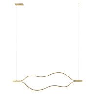 Подвесной светильник 120 см, 33W, 3000K, Loft IT Tape Light 10403/1200 AB, золото
