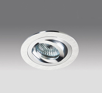 Встраиваемый светильник Megalight SAC021D silver, серебро, вр 8 см