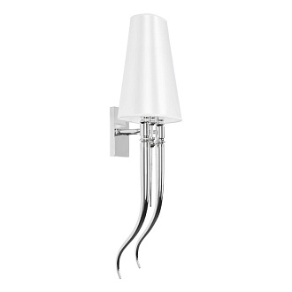 Настенный светильник 28*18*89 см, 2*E14*40W хром Loft It Brunilde 10207W/L Chrome