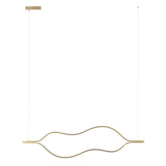 Подвесной светильник 120 см, 33W, 3000K, Loft IT Tape Light 10403/1200 AB, золото