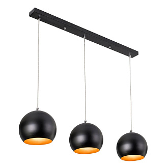 Подвесной светильник Citilux Оми CL945135, черный-хром