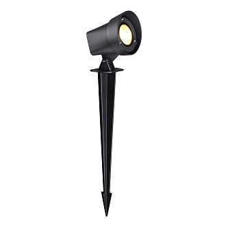 Светильник ландшафтный светодиодный грунтовой 9,8*11,7* см, LED 13W*3000 К, Novotech Street Landscape, черный, 359218