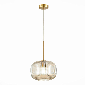Подвес 25 см, 60W, ST LUCE GRAN SL1154.313.01 Латунь