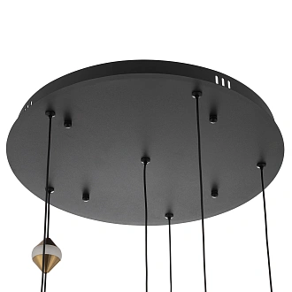 Подвесной светильник *47*32-270 см, 6*Е27*40W, 3000K, Citilux Nort CL475026, Бронза\Чёрный