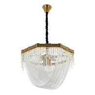 Подвесная люстра 56*56*97 см, Е14 9x40W, Латунь MODELUX ML.316.9 BS