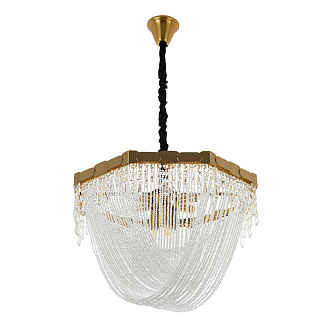 Подвесная люстра 56*56*97 см, Е14 9x40W, Латунь MODELUX ML.316.9 BS