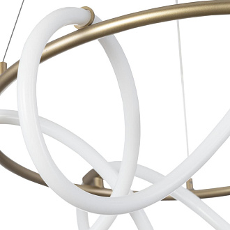 Люстра 60 см, 41W, 4000K, 4140Lm, 18 м2 Citilux CL210132 EVA золото