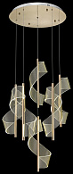 Светильник подвесной Wertmark Hilda WE452.06.303, 60*60 см, золото