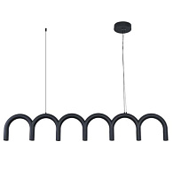 Подвесной светильник 12*120*17,5 см, LED, 45W, 3000К, Arte Lamp Warhol A3258SP-45BK черный