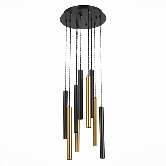 Светильник подвесной 35 см, 27W 4000K ST LUCE Подвесные светильники ST153.443.27 Черный