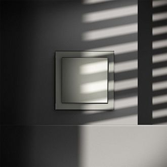 Заглушка Voltum S70 с суппортом, сталь пластик Soft touch VLS080105